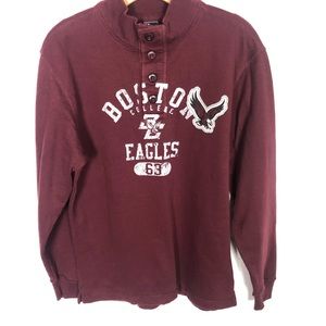 Boston Eagles Mock Neck Sweater